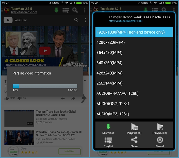 Youtube downloader for android mobile apk file